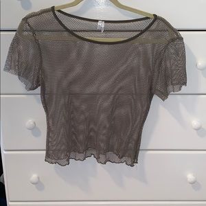 Out from Under Fishnet Top (Urban Outfitters)